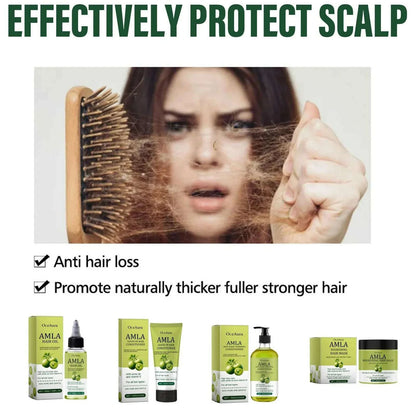 Original Amla Oil Hair Growth Moisturizing Smoothing Repair Damaged Dry Frizzy Ends Split Scalp Treatment Hair Mask Conditioner
