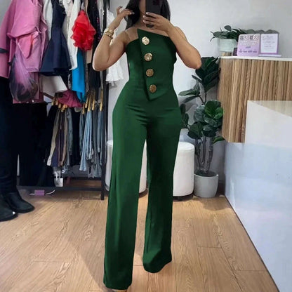 Elegant Jumpsuit for Women Dressy Sexy Off Shoulder Wide Leg Pant Suit One Piece Party Outfits  Wide Leg Pant Suit houlder Wide
