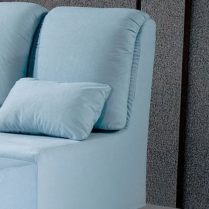 A Blau multifunktionale lagerung stoff bett tatami kombiniert weiche bett