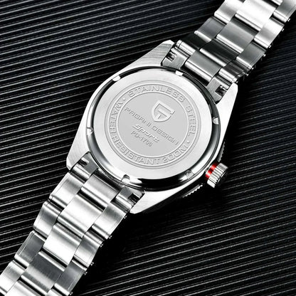 PAGANI DESIGN 2025 BB40 GMT Men's Watches Top Brand Luxury Mechanical Watch AR Sapphire Waterproof Automatic Watch For Men 1706