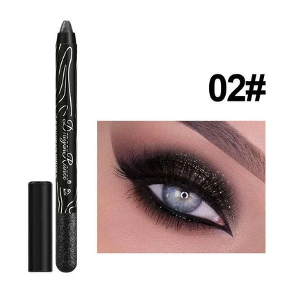 Shiny Pearlescent Highlighter Eyeshadow Pencil Waterproof Lasting Glitter Eyeliner Gel Pen Makeup Lying Silkworm Eyeshadow Pen