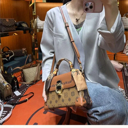 Light luxury brand women's handbag 2025 new autumn and winter high-end designer fashionable shoulder crossbody bag