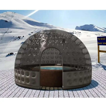 Inflatable Hot Tub Solar Dome Transparent Inflatable Dome For Sun Bath 2020 New Insolation Inflatable Dome