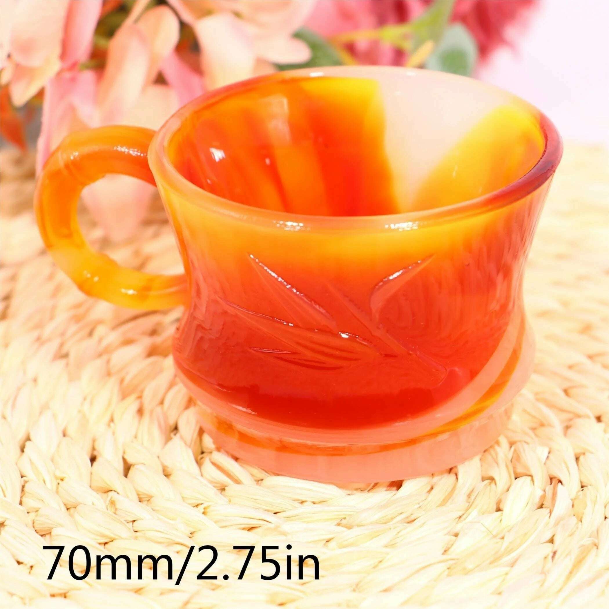 Agate Bowl Quartz Crystal Cup Rock Indoor Decoration Gift For Home Room Living Room Office Decoration Valentine's Day Gift