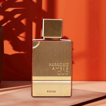 Al Haramain Amber Oud Rouge Edition Eau de Parfum Toilette Spray For Men And Women 2.0 OZ Long-lasting Fragrance Best Lover Gift