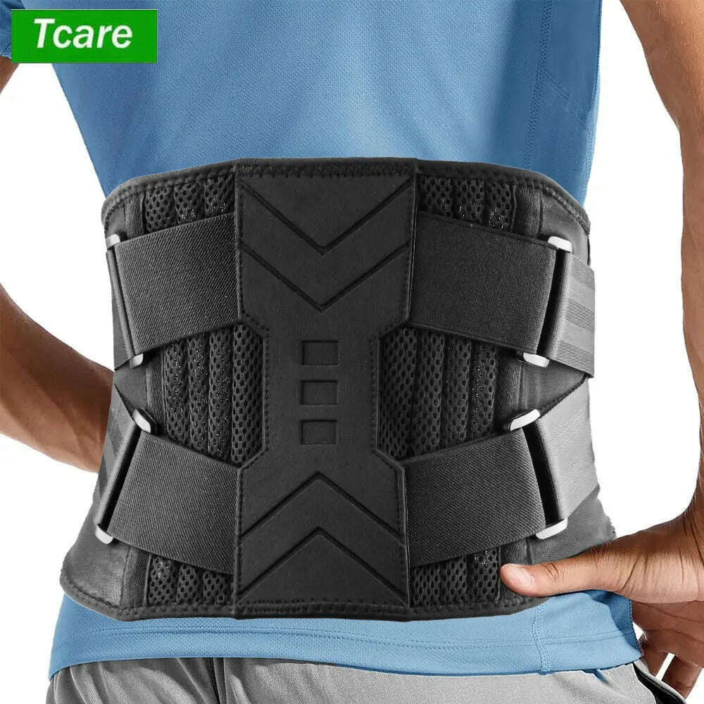 Back Brace for Lower Back Pain Relief - Herniated Disc, Sciatica, Scoliosis, Breathable Waist Support Belt, Lower Back Brace New