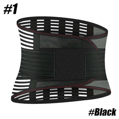 Back Brace for Men & Women - Breathable Waist Lumbar Lower Back Support Belt for Sciatica, Herniated Disc, Scoliosis