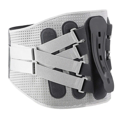 Back Brace with 8 Support Belts, Lower Back Support with Large Area Aluminum Support, Waist Brace for Herniated Disc, Sciatica