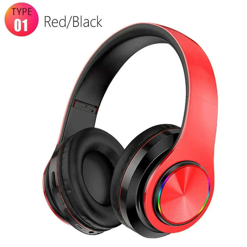 Bluetooth 5.0 Earphone Sport Headphones for iPhone Samsung Xiaomi Mobile Phone Wireless Headband Foldable Portable HeadSets