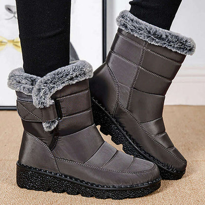 Boots Woman Snow Fashion Woman Shoes Platform Shoes Women New Mid Women's High Boots 2025 Trend Botas Mujer Winter Boots Women