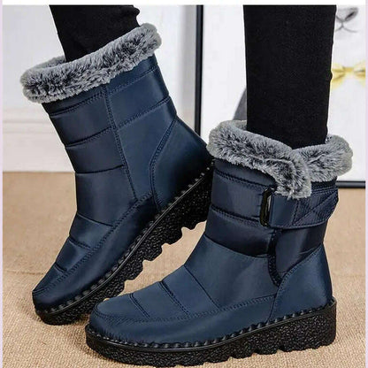 Boots Woman Snow Fashion Woman Shoes Platform Shoes Women New Mid Women's High Boots 2025 Trend Botas Mujer Winter Boots Women