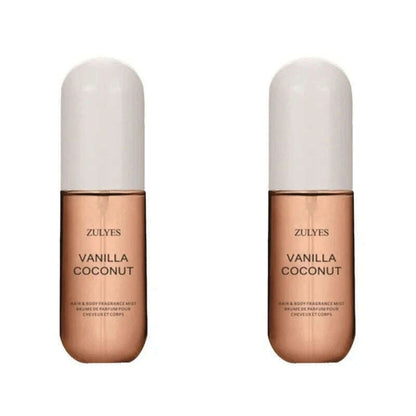 Brand Coconut Vanilla Women's Perfume Light Fragrance Long-lasting Hair Body Spray Men's Cologne Floral Fragrance 50ml Perfume