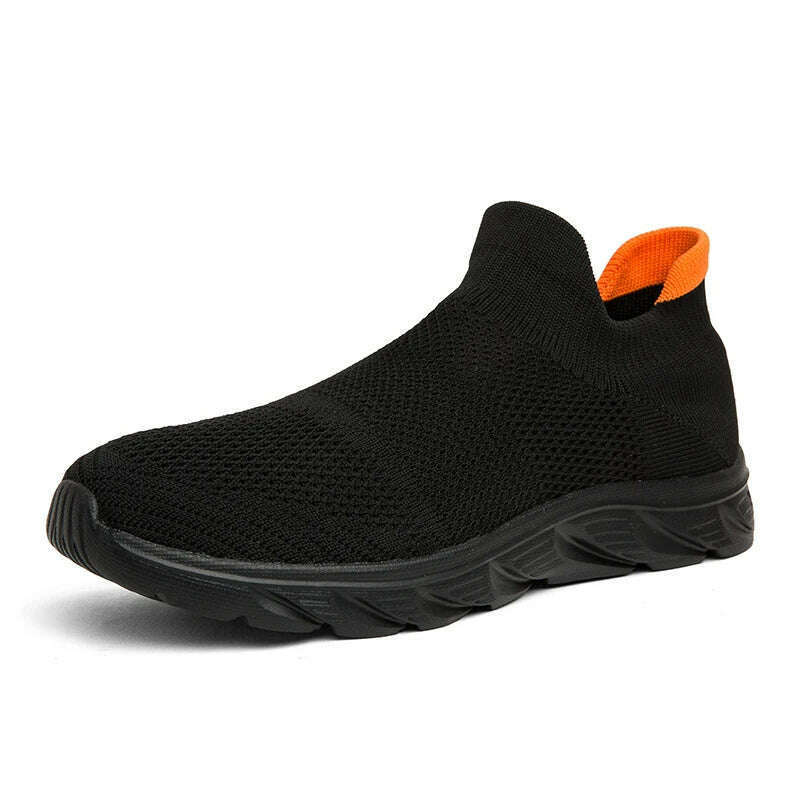 Breathable Men Casual Shoes Lightweight Male Vulcanized Shoes Outdoor Platform Men's Loafers Soft Mesh Flats Non-slip Sneakers