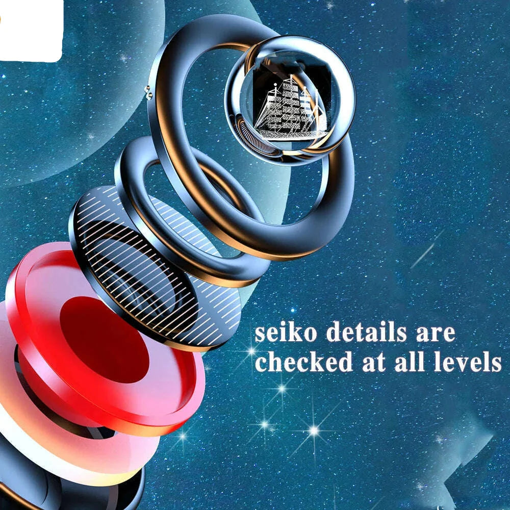 Car Air Freshener Solar Rotating Aromatreatment Decoration Car Interior Accessories Women Men Original Flavored Perfume Diffuser
