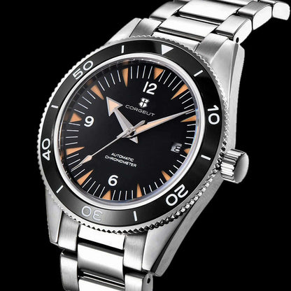 Ceramic Bezel 100 Waterproof Luxury Corgeut Watch Men 41mm Sapphire Mechanical Clock Diver Miyota Automatic Wristwatch