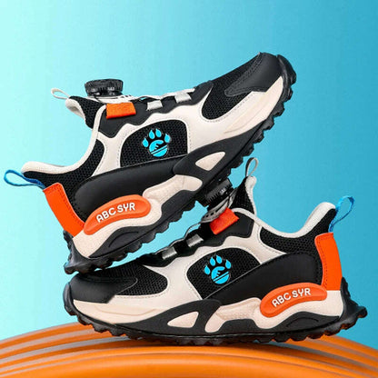 Children's Sports Shoes New Double Mesh Cushioning Casual Running Shoes Outdoor Anti Slip Fashionable Walking Shoes for Kids