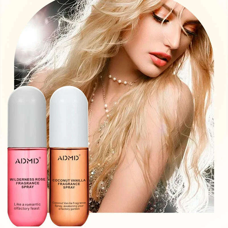 Coconut Vanilla Fragrance Perfume Spray Alcohol-free, fresh and natural long-lasting fragrance