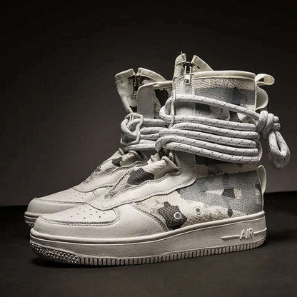 Cool Fashion Tenis Masculino High Top Casual Flat Men's Sneakers Breathable Designer Men's Shoes Running Shoes Free Shipping