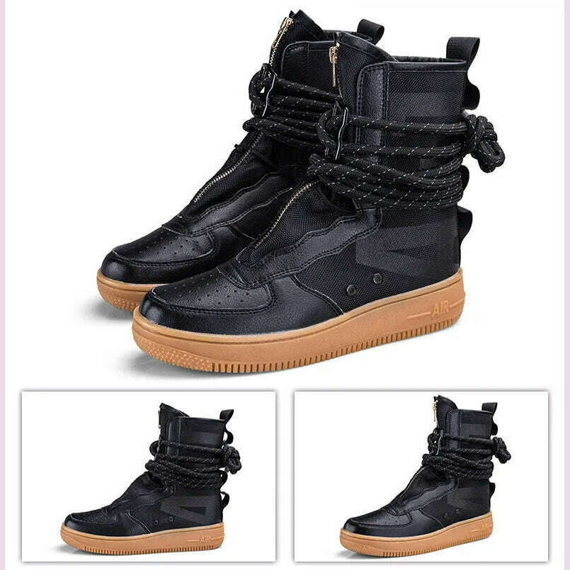 Cool Fashion Tenis Masculino High Top Casual Flat Men's Sneakers Breathable Designer Men's Shoes Running Shoes Free Shipping