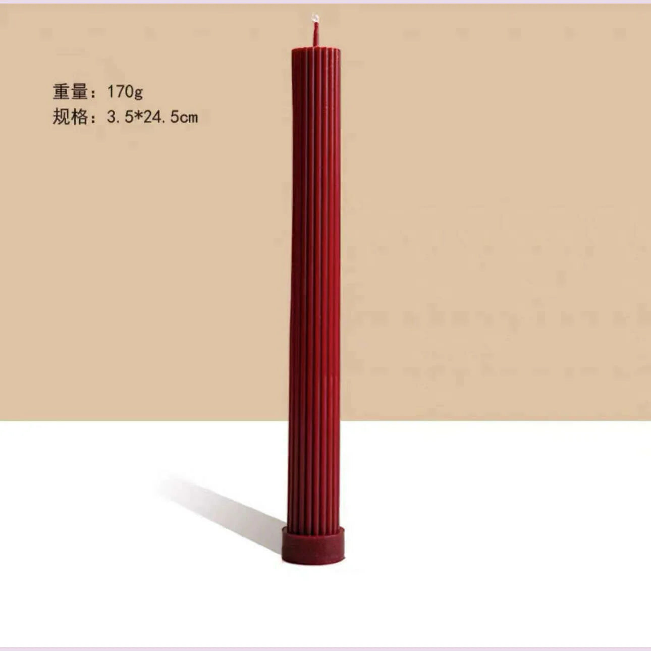 Creative wedding scented candles home decorative centerpiece long red candles new year home decor candle shooting props