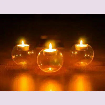 Crystal Glass Candle Holder Romantic Wedding Bar Party Home Decor Candlestick New
