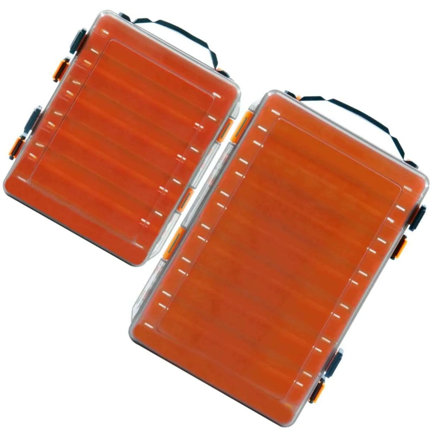 Double-sided Lure Box Double-layer Tool Box Hard Bait Box  Accessories Box Wooden Shrimp Box Minnow Pencil Fish Lure Box