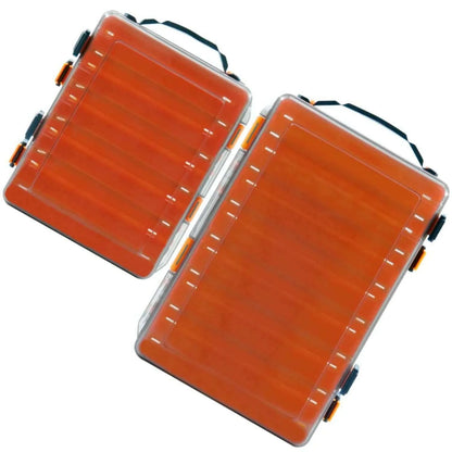 Double-sided Lure Box Double-layer Tool Box Hard Bait Box  Accessories Box Wooden Shrimp Box Minnow Pencil Fish Lure Box