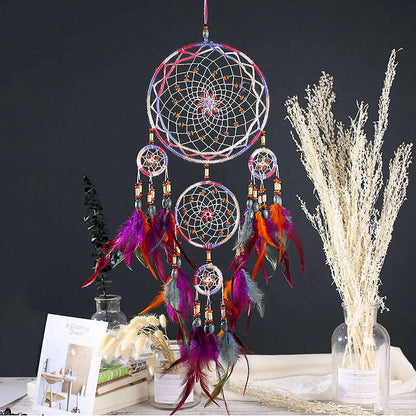 dream catcher/catchers hanging/diy decoration nordic decoration home girls room/nursery/kids decor dreamcatcher children room