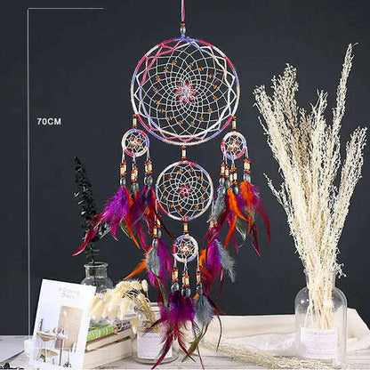 dream catcher/catchers hanging/diy decoration nordic decoration home girls room/nursery/kids decor dreamcatcher children room