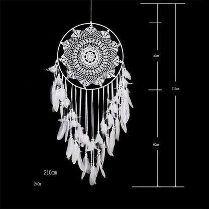 dream catcher/catchers hanging/diy decoration nordic decoration home girls room/nursery/kids decor dreamcatcher children room