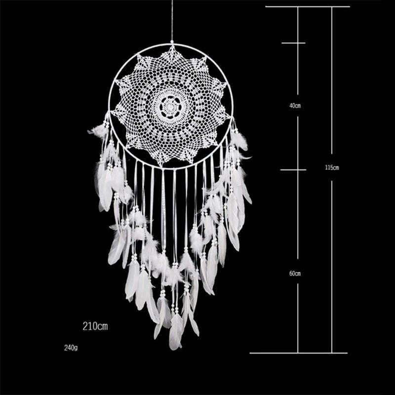 dream catcher/catchers hanging/diy decoration nordic decoration home girls room/nursery/kids decor dreamcatcher children room