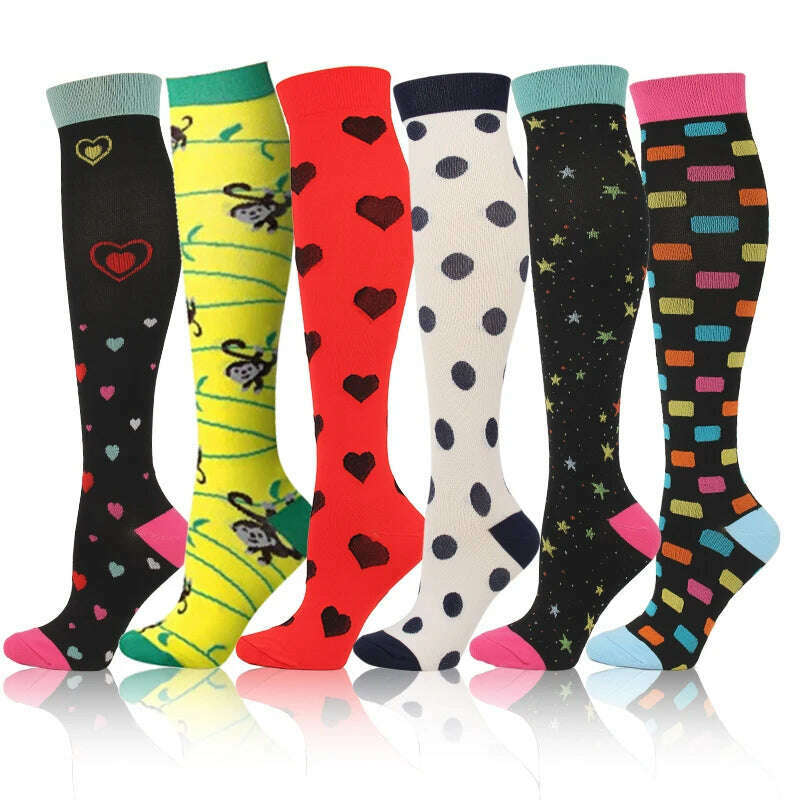 Dropship Compression Stockings Batch Socks Varicose Veins Nurse Socks Football Running Men Women Outdoor Sports Socks Unisex