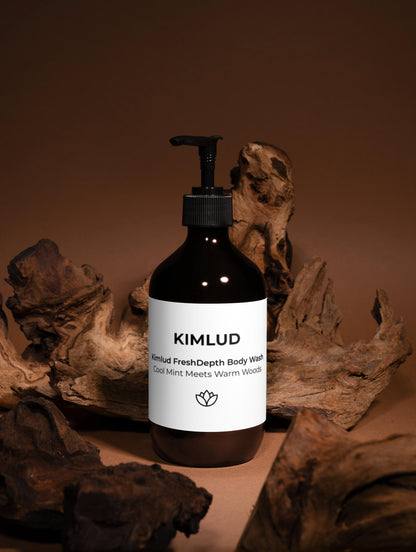 Kimlud FreshDepth Body Wash (Peppermint & Dark Cedar)