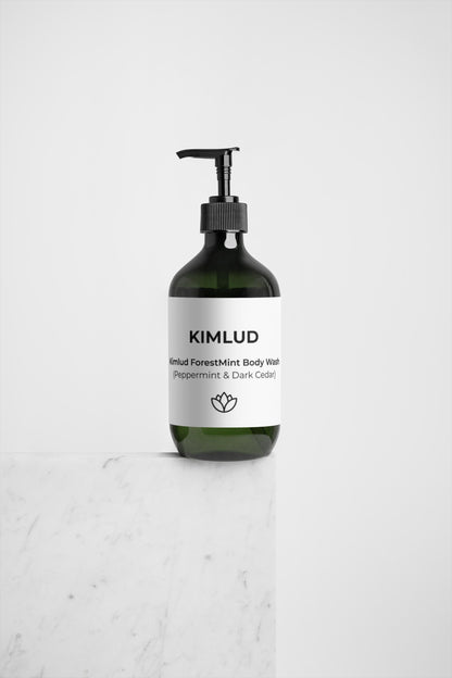 Kimlud ForestMint Body Wash (Peppermint & Dark Cedar)