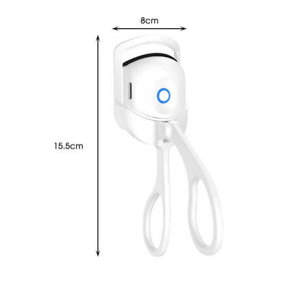 Electric Heated Eyelash Curler Professional Electric Temperature Control Charging Lasting Eyelash Curler Portable Lash Makeup