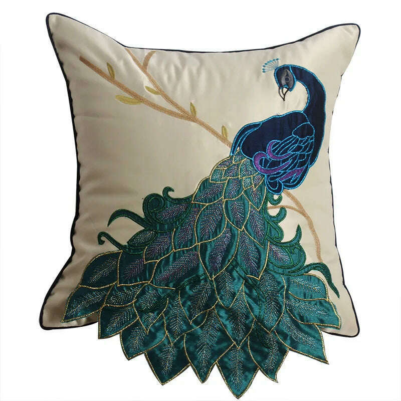 Ethnic Embroidered Cushion Cover 45x45 Pillow Case for Sofa Home Decor Pillow Covers Decorative Pillowcase Cushion Cover 30x50