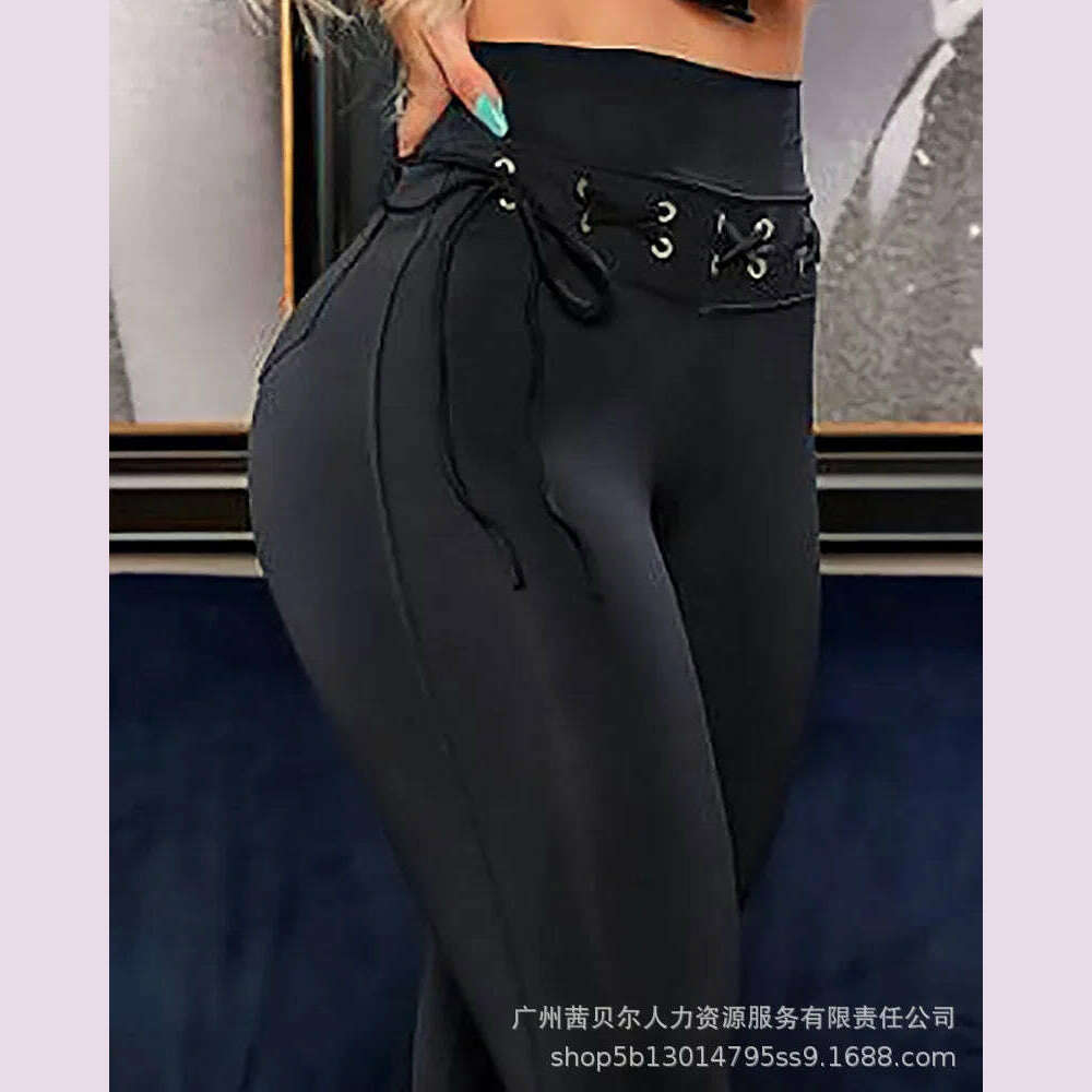 Fashion Women Pants New Corn Strap Tight Trousers for Women