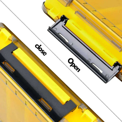 Fishing Tackle Box Accessories Storage Box Double Sided Bait Lure Hook  Waterproof Fishing Bait Gear Organizer Boxes