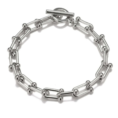 FNIO Bohemian Bracelets for Women Fashion Multilayer Beaded Chain Bracelets Set Charm Bracelet Bangles Jewelry Punk