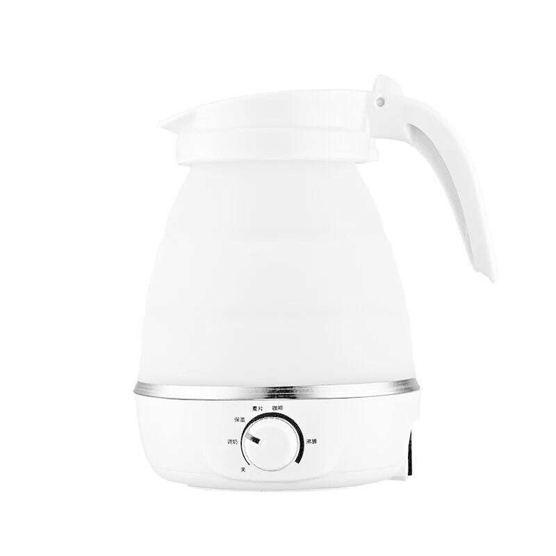 Foldable And Portable Teapot Water Heater 0.6L 600W Electric Kettle For Travel And Home Tea Pot Water Kettle Silica Gel