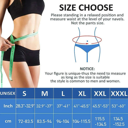 GETINFIT Waist Protector New Hot Pressure Breathable Adjustable Lumbar Support Fixed Belt Fitness Steel Plate Support Unisex