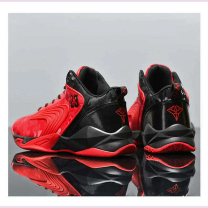 High quality casual sport shoe for men new 2025 size 36 44 45 comfortable outdoor running basketball Sneakers shoe black red