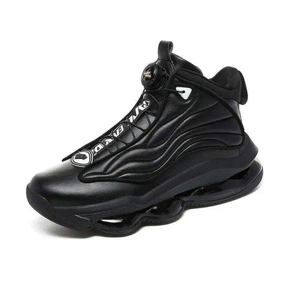 High-top Men's Basketball Shoes High Quality Sneakers Fashion High Street Sports Shoes  Air Cushioning Basketball Training Shoes