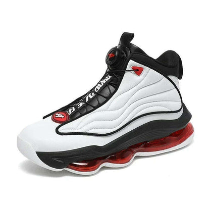 High-top Men's Basketball Shoes High Quality Sneakers Fashion High Street Sports Shoes  Air Cushioning Basketball Training Shoes