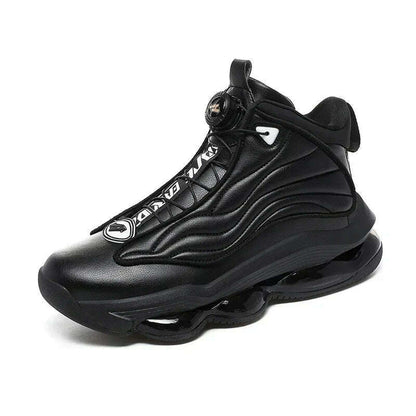 High-top Men's Basketball Shoes High Quality Sneakers Fashion High Street Sports Shoes  Air Cushioning Basketball Training Shoes