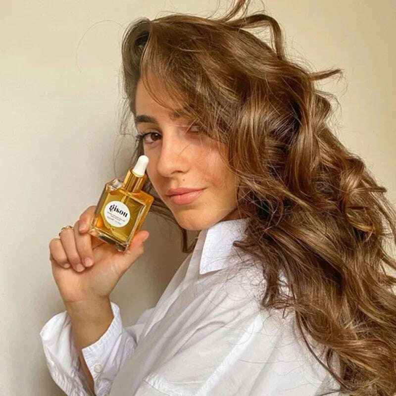 Honey Hair Care Oil Moisturizes Effectively Repairs Damaged Hair Serum Smoothing Short Dry Hair Hair Care Oil Hair Care Products