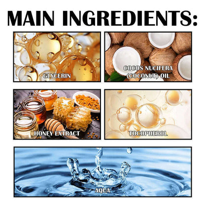 Honey Infused Hair Care Perfume Conditioner,Moisturizing Nourishing Hydrating Essence Oil Repair Dry Damaged Hair Adds Shine