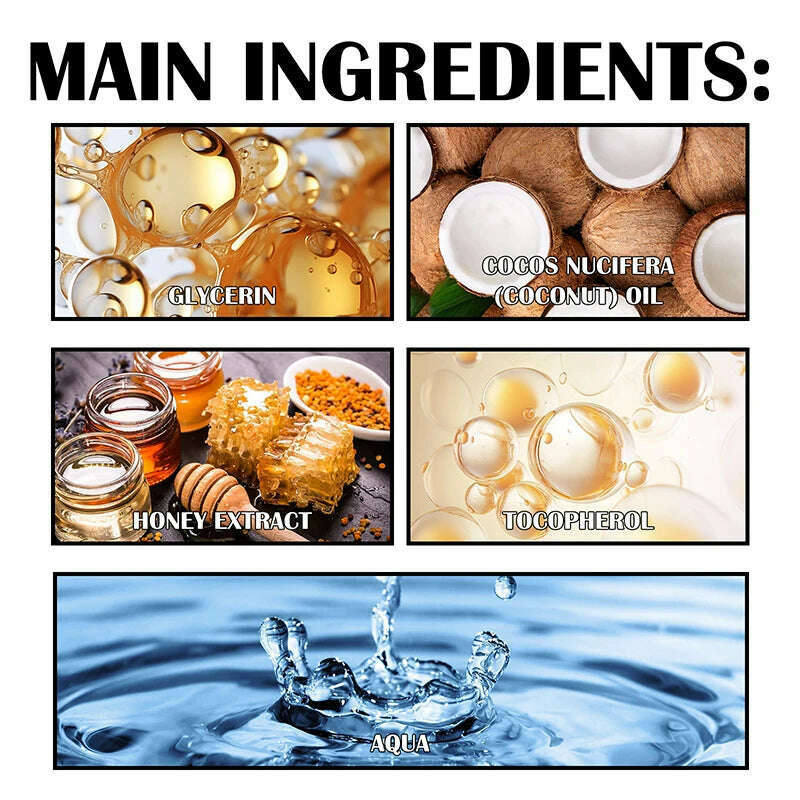 Honey Infused Hair Care Perfume Conditioner,Moisturizing Nourishing Hydrating Essence Oil Repair Dry Damaged Hair Adds Shine