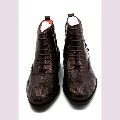 hulangzhishi men boots  Pure manual  Short boots  male shoes