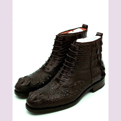 hulangzhishi men boots  Pure manual  Short boots  male shoes